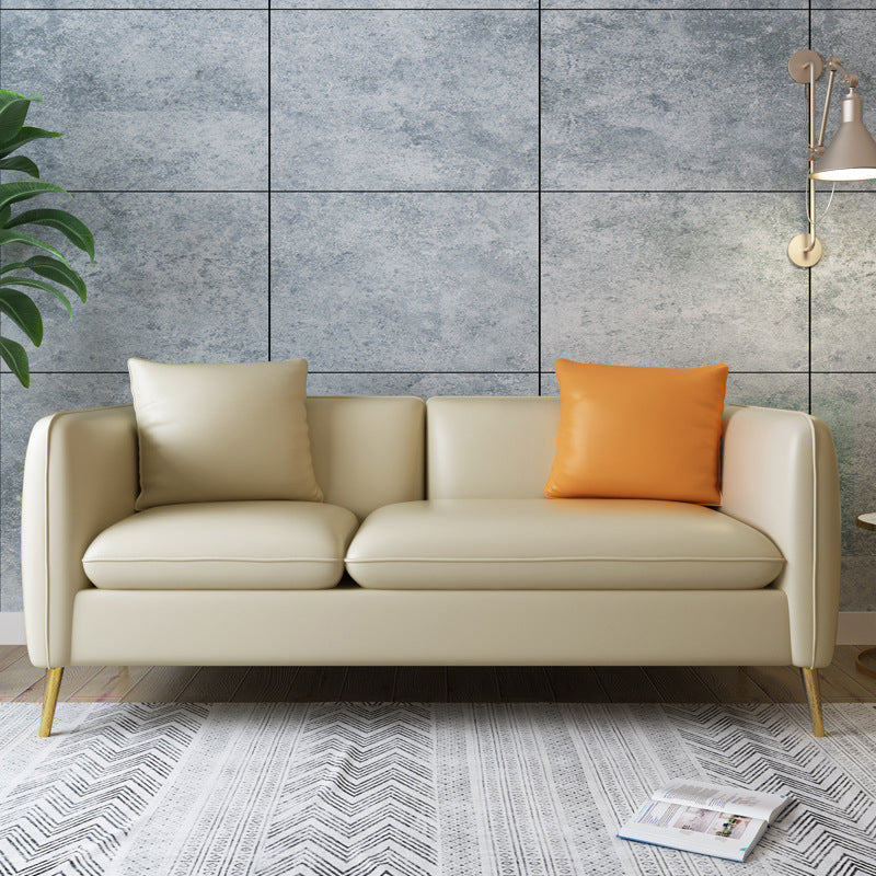Contemporary Tuxedo Arm Sofa 30.31" Wide Standard Sofa for Living Room