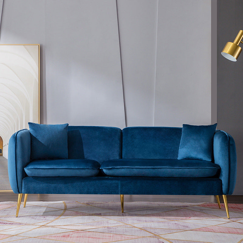 Contemporary Tuxedo Arm Sofa 30.31" Wide Standard Sofa for Living Room