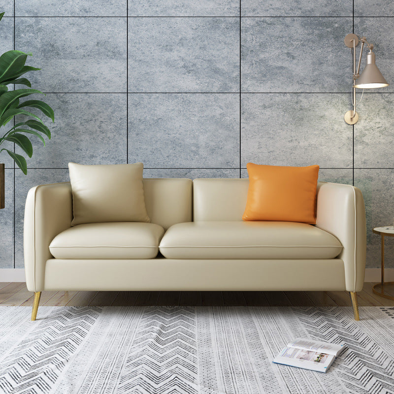 Contemporary Tuxedo Arm Sofa 30.31" Wide Standard Sofa for Living Room