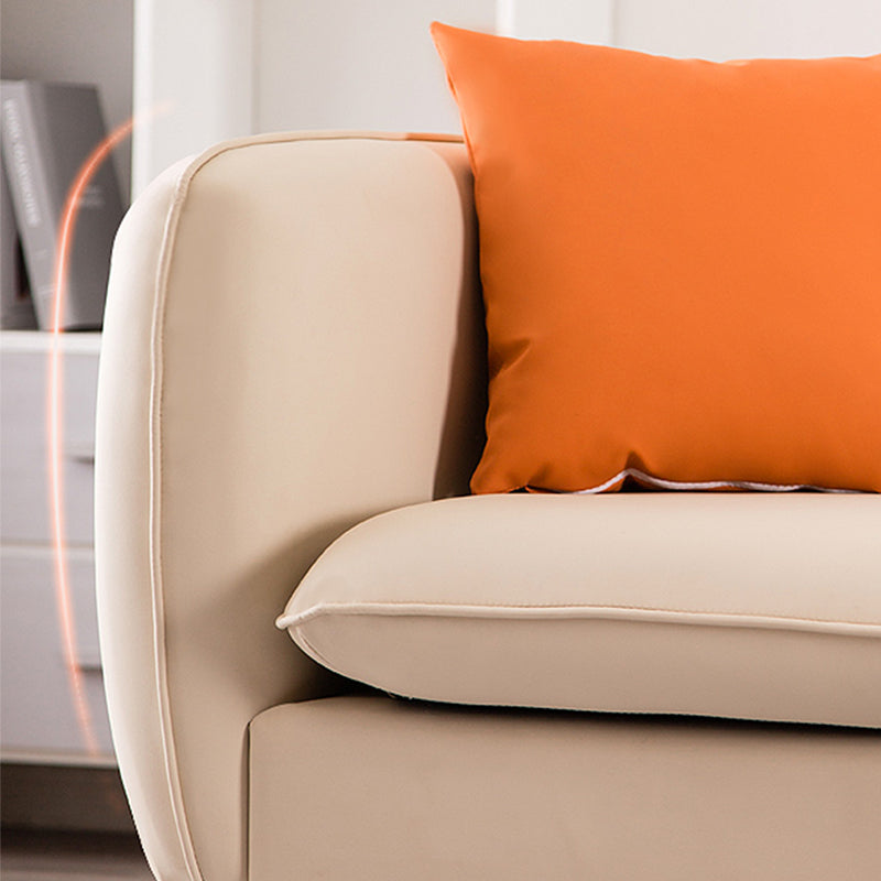 Contemporary Tuxedo Arm Sofa 30.31" Wide Standard Sofa for Living Room