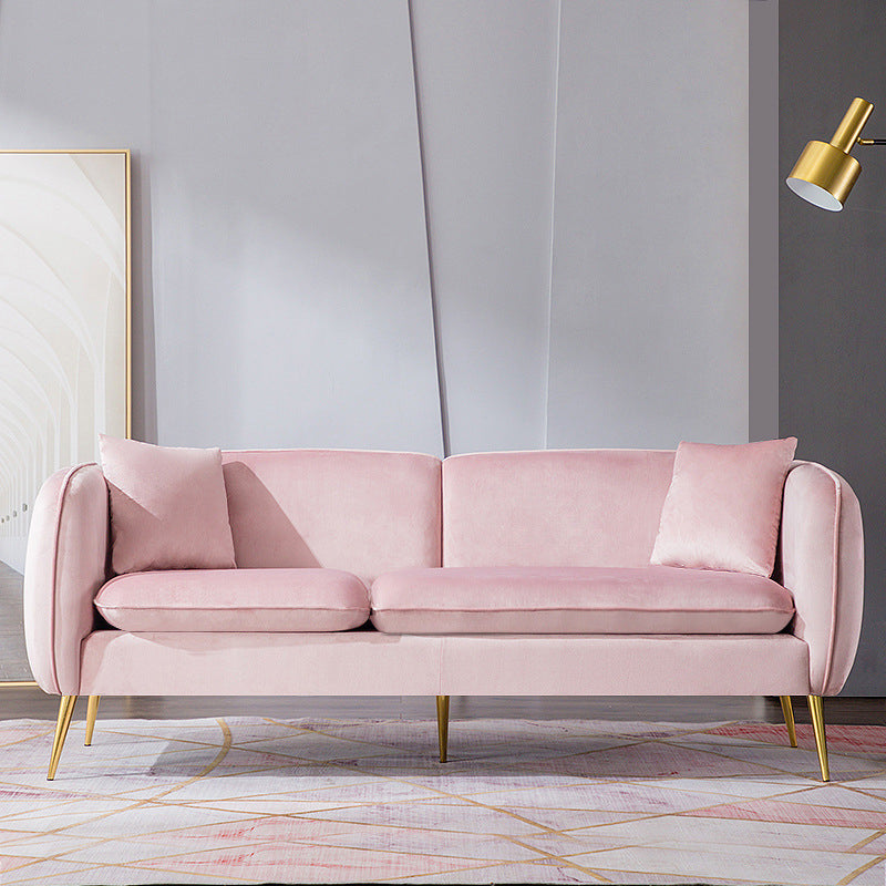 Contemporary Tuxedo Arm Sofa 30.31" Wide Standard Sofa for Living Room