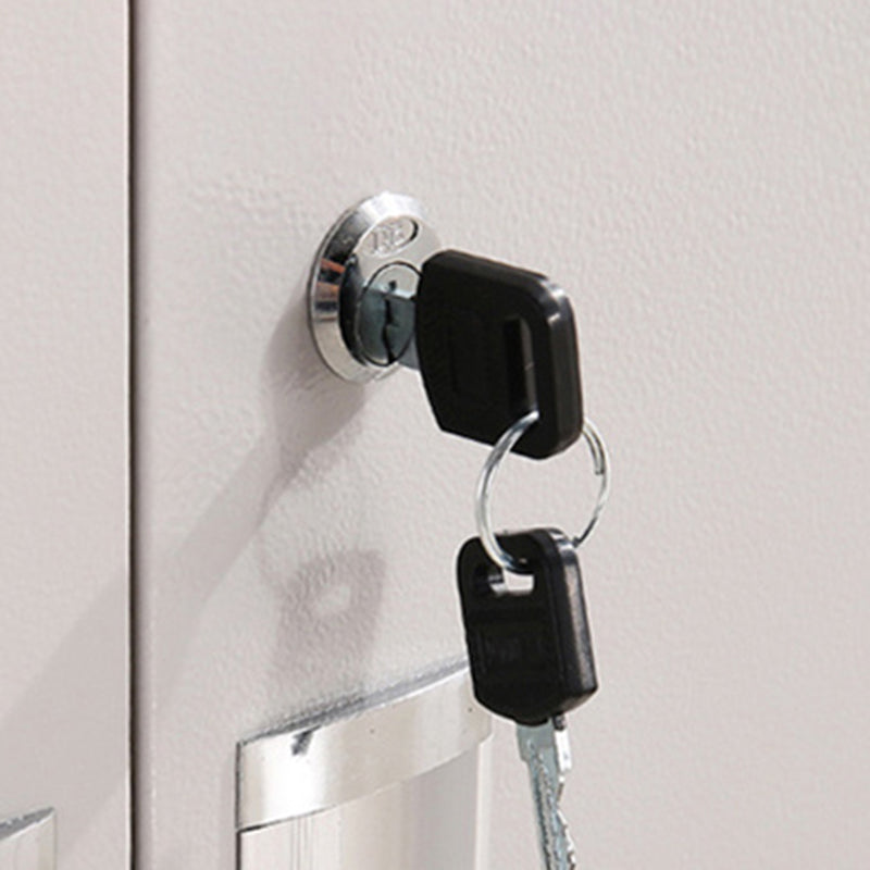 Metal Wardrobe Cabinet Contemporary Hinged Wardrobe Armoire for Bedroom