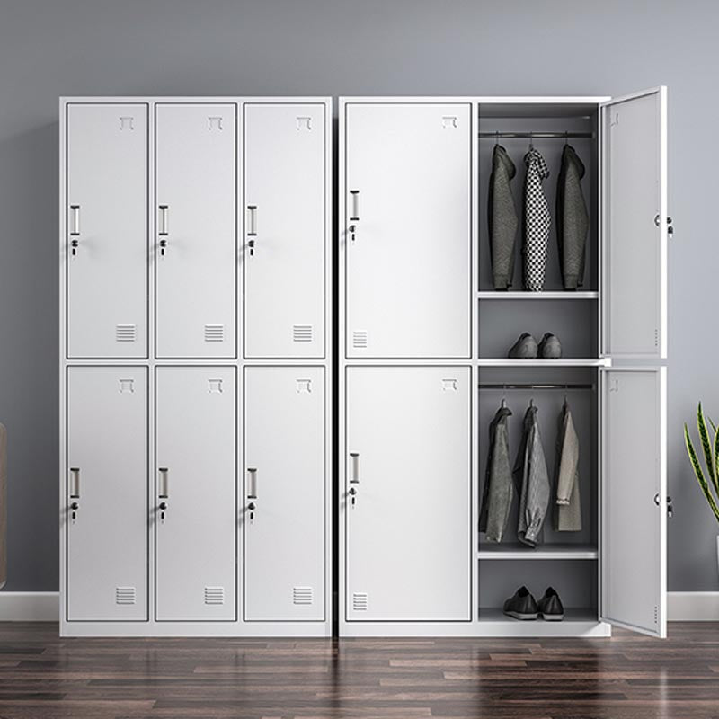 Hinged Modern Wardrobe Armoire Metal Wardrobe Cabinet for Home