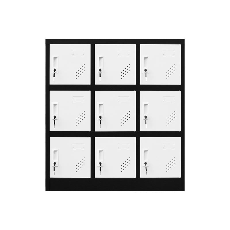 Hinged Contemporary Storage Cabinet Non-Hanging Armoire for Home