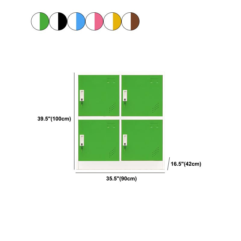 Hinged Contemporary Storage Cabinet Non-Hanging Armoire for Home