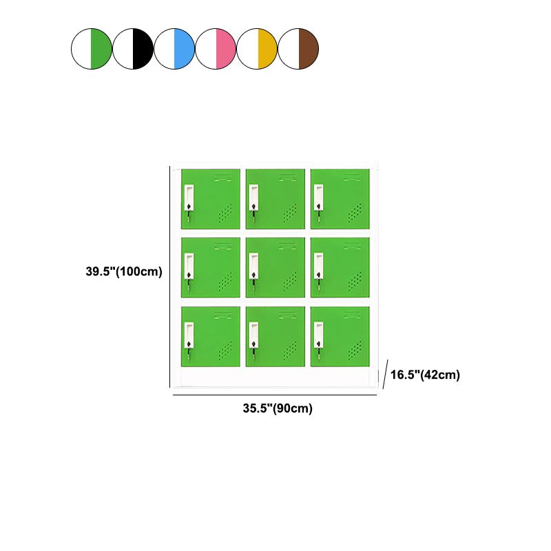Hinged Contemporary Storage Cabinet Non-Hanging Armoire for Home