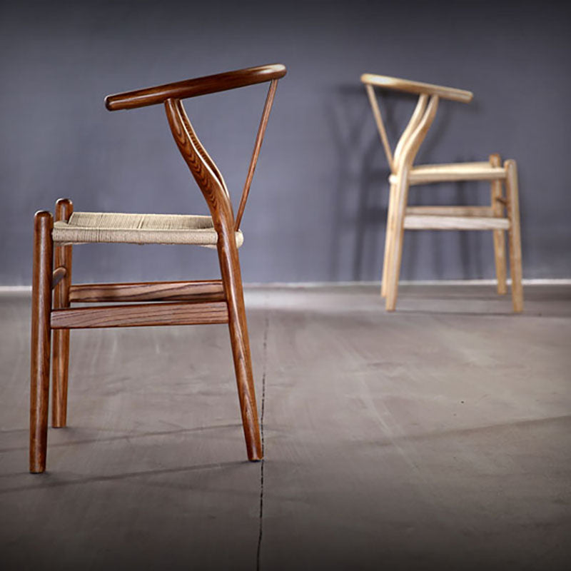 Contemporary Style Dining Chairs Wood Dining Armless Side Chairs