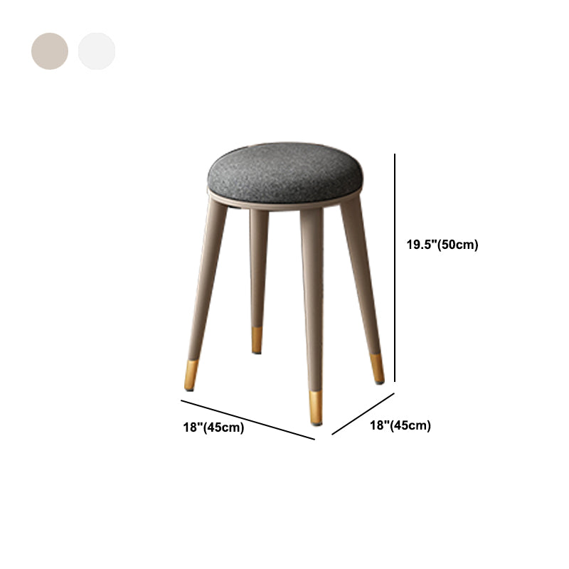 Engineered Wood Makeup Dressing Table Stool Set with 4 Drawers