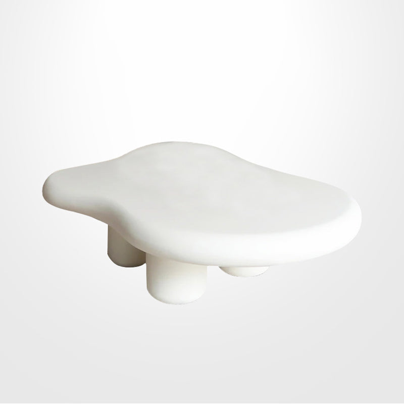 Scandinavian Wooden Coffee Table Free form 3 Legs Coffee Table Set