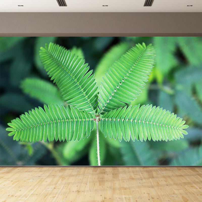 Exquisite Wall Mural Tropical Plant Leaf Print Sitting Room Wall Mural
