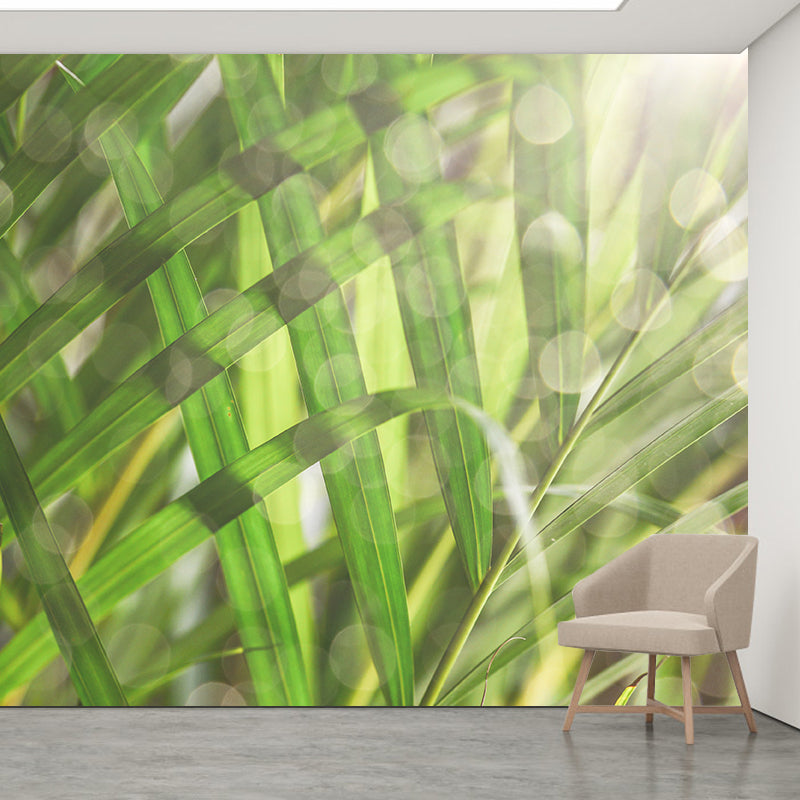 Exquisite Wall Mural Tropical Plant Leaf Print Sitting Room Wall Mural