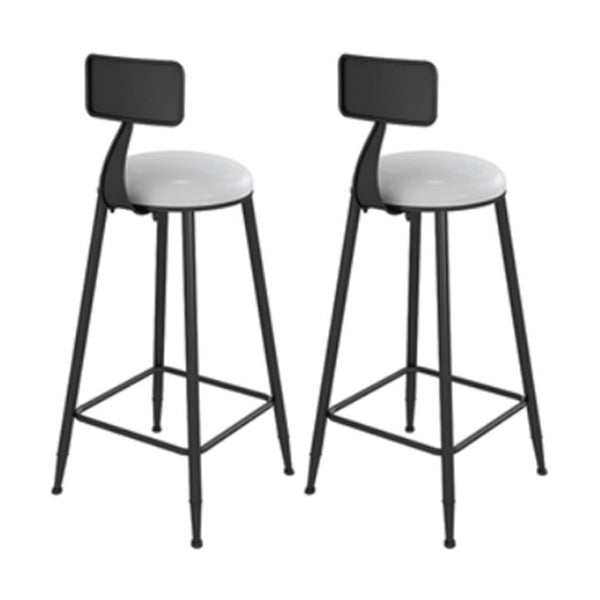 1/2/3 Pieces Bar Table Set Modern Rectangle Sintered Stone Bar Table with Low Back Stools