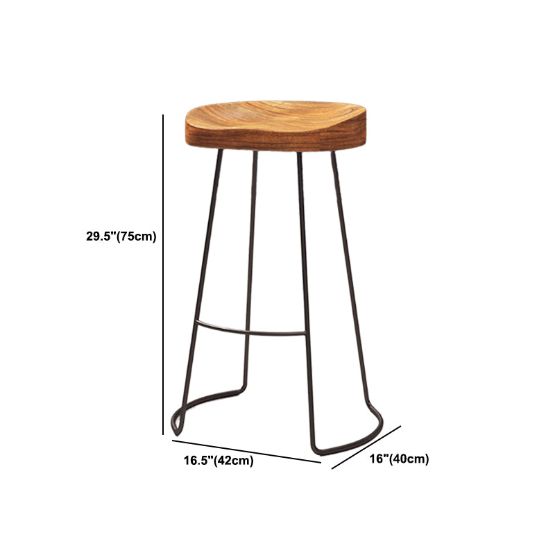 Industrial 1/2/4/7 Pieces Counter Height Set Solid Wood Top Indoor Bar Pub Table Set