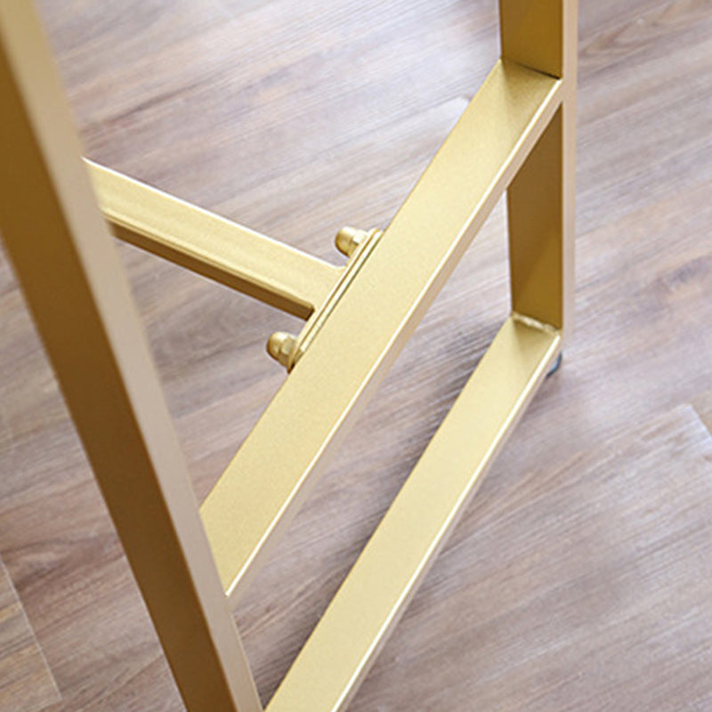 Luxurious Rectangle Bar Table Set 1/4/5/7 Pieces Sintered Stone Counter Table with Stools