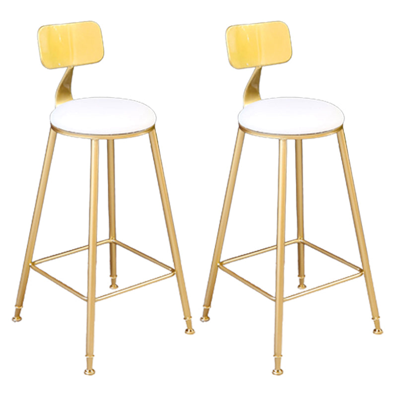 Indoor Glam Counter Height Set 1/2/4/7 Pieces Rectangle White Stone Pub Table Set