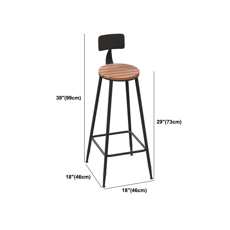 Rectangular Wooden Bar Table Set Industrial 1/5 Pieces Counter Table with High Stools