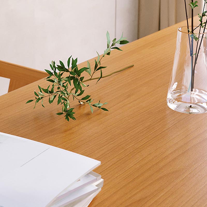 Modern Dining Furniture Set 1/2/5 Pcs Solid Wood Dining Table and Chairs