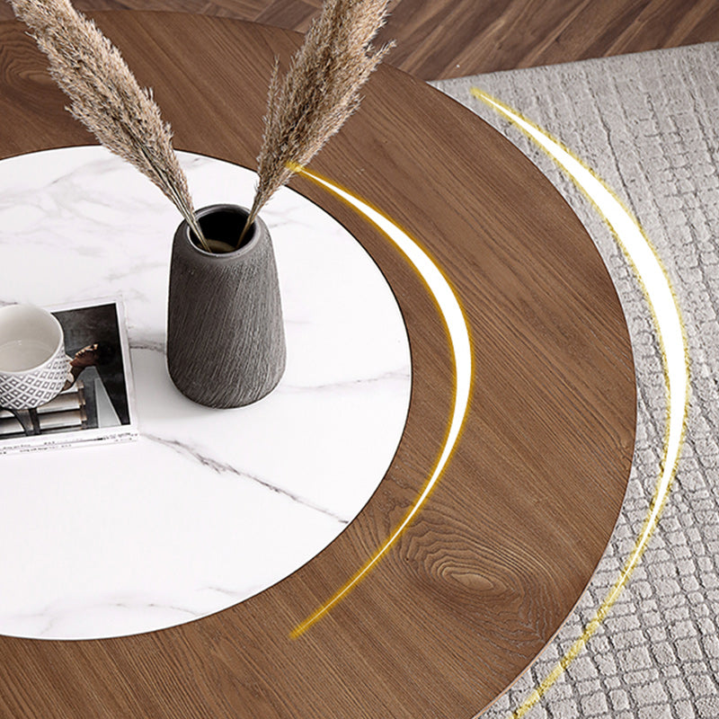 Round Dining Table Set 1/4/5/7 Pcs Solid Wood Dining Table and Chairs