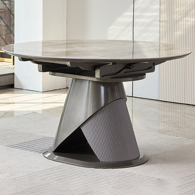 Contemporary Dining Set Stone 1/2/5/7 Pieces Dining Turntable Furniture for Home
