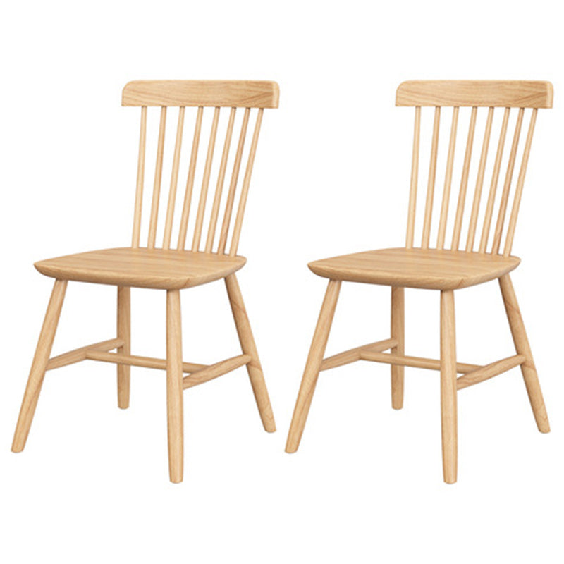 Modern Dining Set 1/2/5 Pcs Solid Wood Table with Cow Horn Chairs and Windsor Chairs