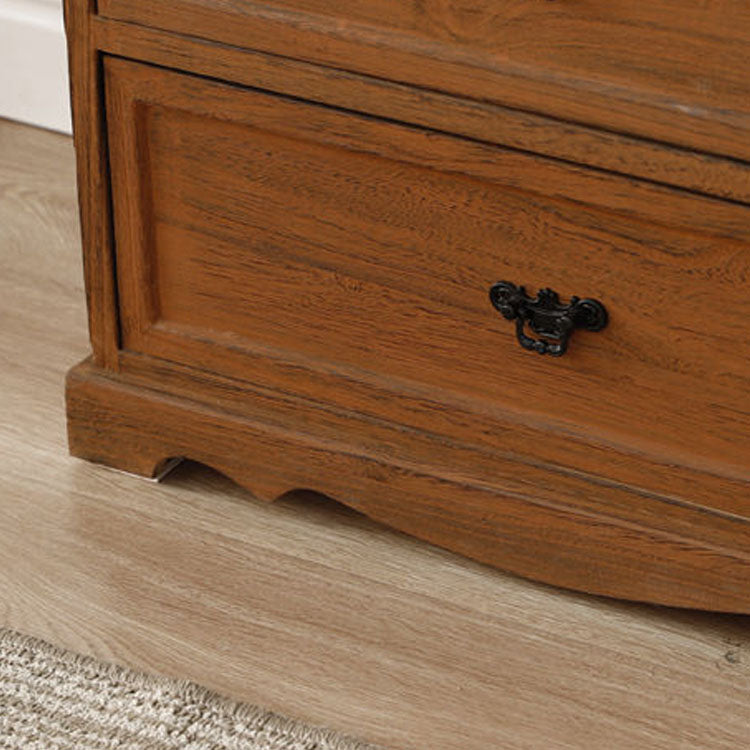 12" W Solid Wood Lingerie Chest Vertical Storage Chest with Drawers