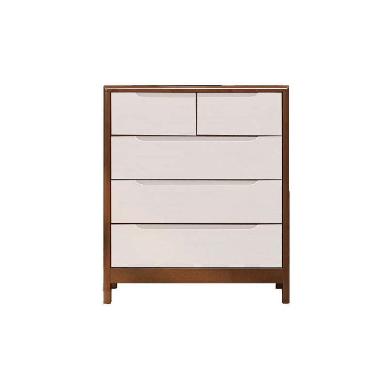 16" W Solid Wood Storage Chest Modern Storage Chest Dresser with Drawers