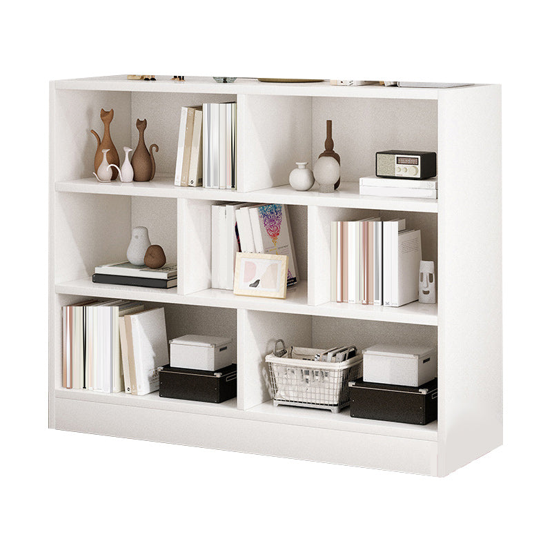 39.4" H X 9.1"W Engineered Wood Bookcase Modern Closed Back Standard Book Shelf