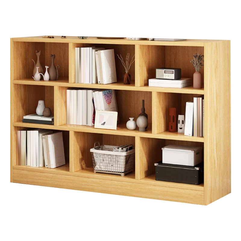 39.4" H X 9.1"W Engineered Wood Bookcase Modern Closed Back Standard Book Shelf