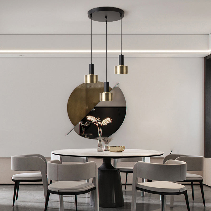 Household Metal Island Light Industrial Hanging Lighting Fixture for Dining Room