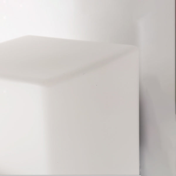 Wooden 1-Light Wall Lamp in Modern Concise Style Rectangular Glass Wall Light for Bedroom