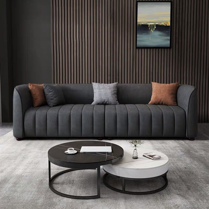 Tight Back Sofa with Tuxedo Arm for Living Room 34.64" Wide * 27.56"High