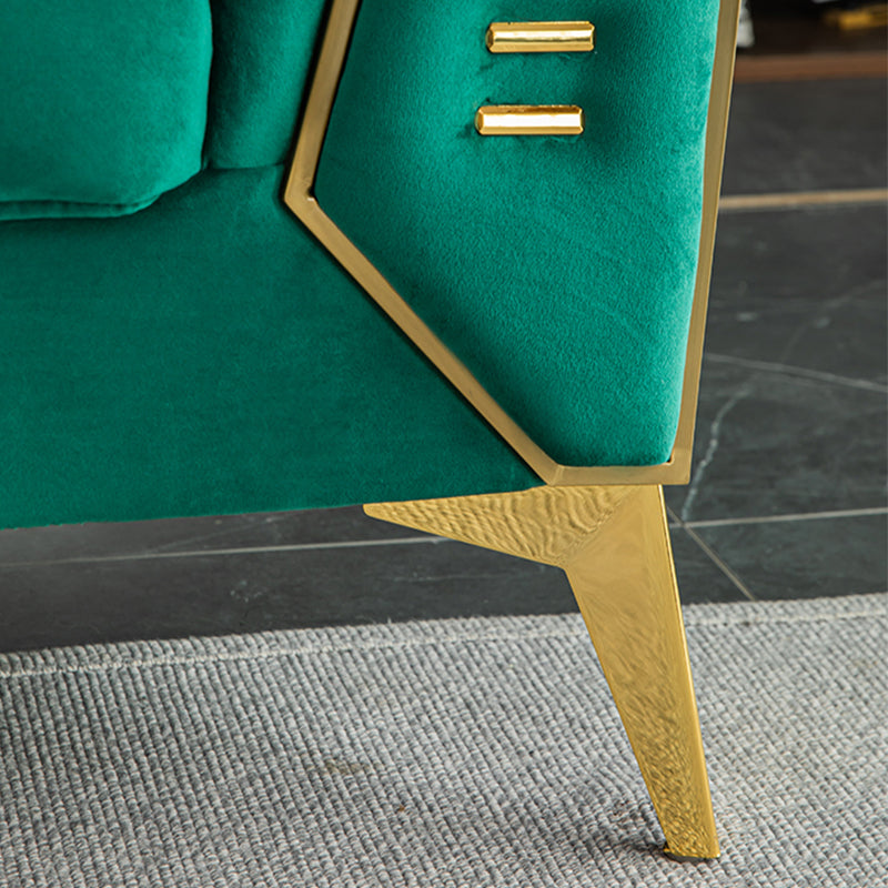 30.70" High Tuxedo Arm Sofa with Tufted Split-Back for Living Room