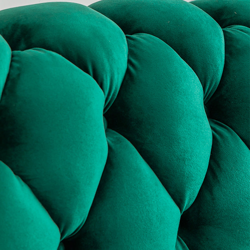 30.70" High Tuxedo Arm Sofa with Tufted Split-Back for Living Room