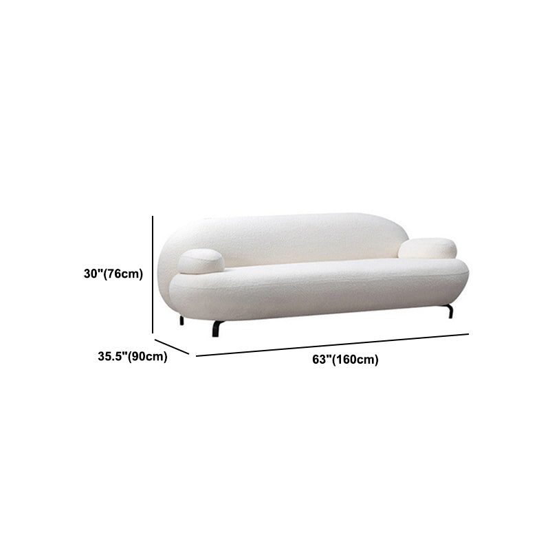 35.43" Wide Contemporary Sofa Pillow Top Arm Standard Sofa for Living Room