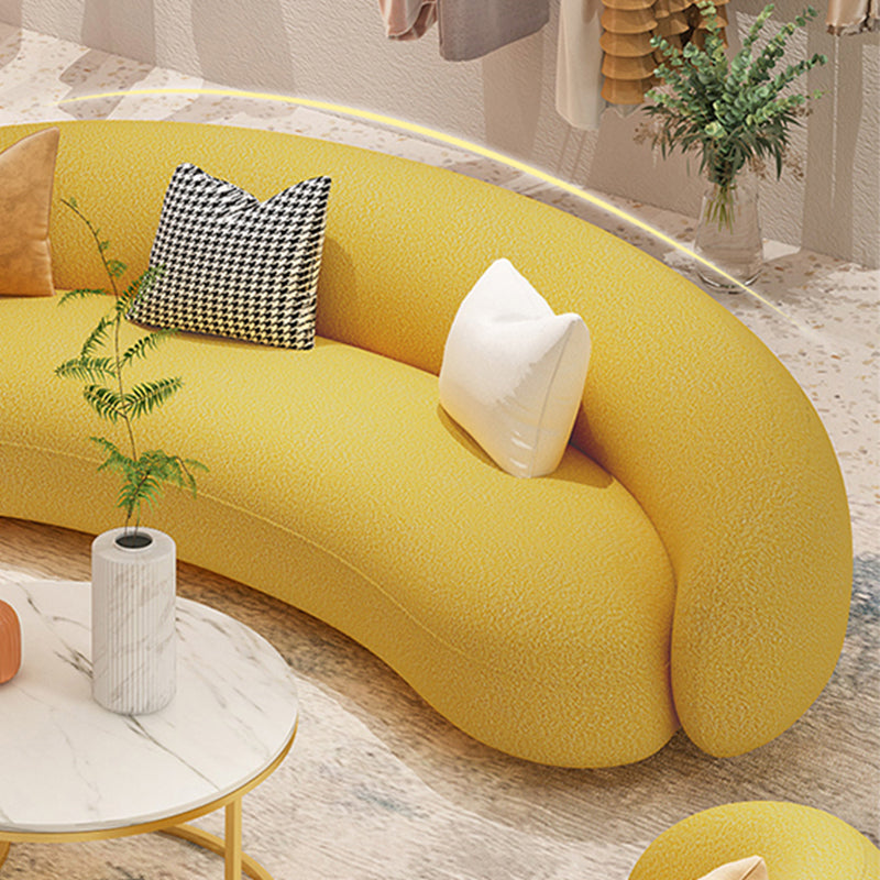 Recessed Arm Sofa  Sofa Chaise, 29.53 "W * 28.74" H Wool Sofa