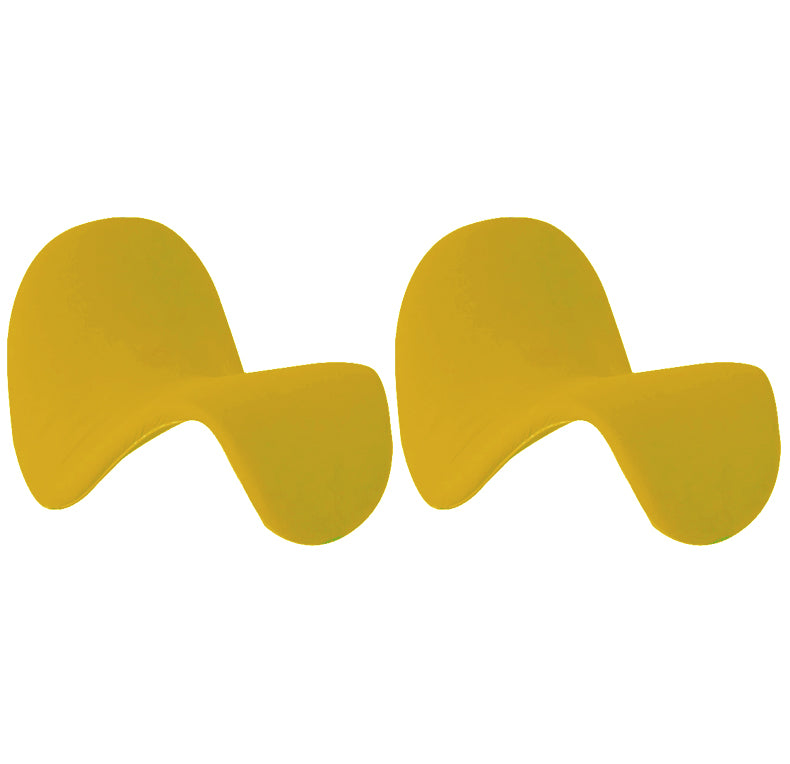 37.80" Wide Contemporary Style Single Sofa Chair Fixed Back Armless Chair