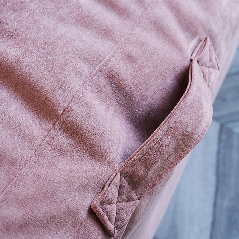 Contemporary 25.6" Height Flared Arm Sewn Pillow Back ArmChair