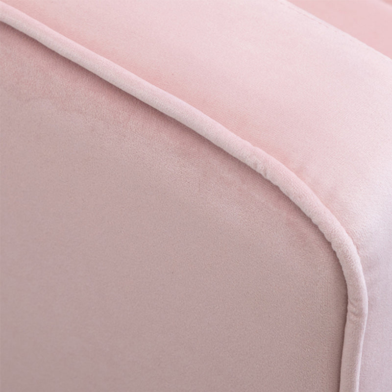 Scandinavian 30"Wide Sewn Pillow Back Square Arm Wingback Chair