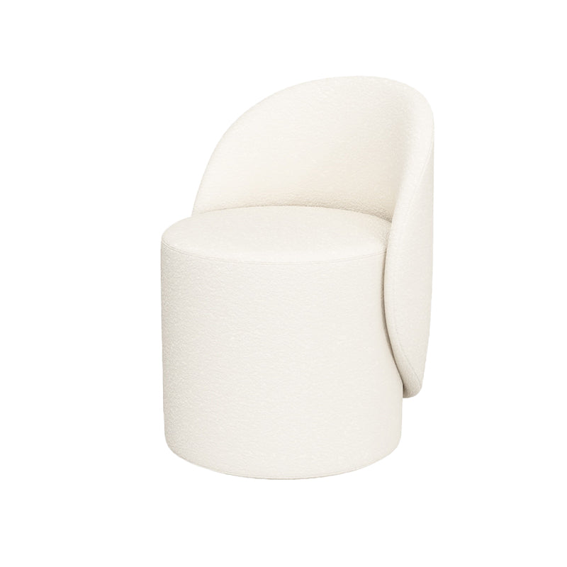 Contemporary 15.7"Wide Accent Chair Fixed Back Armless Sponge Side Chair