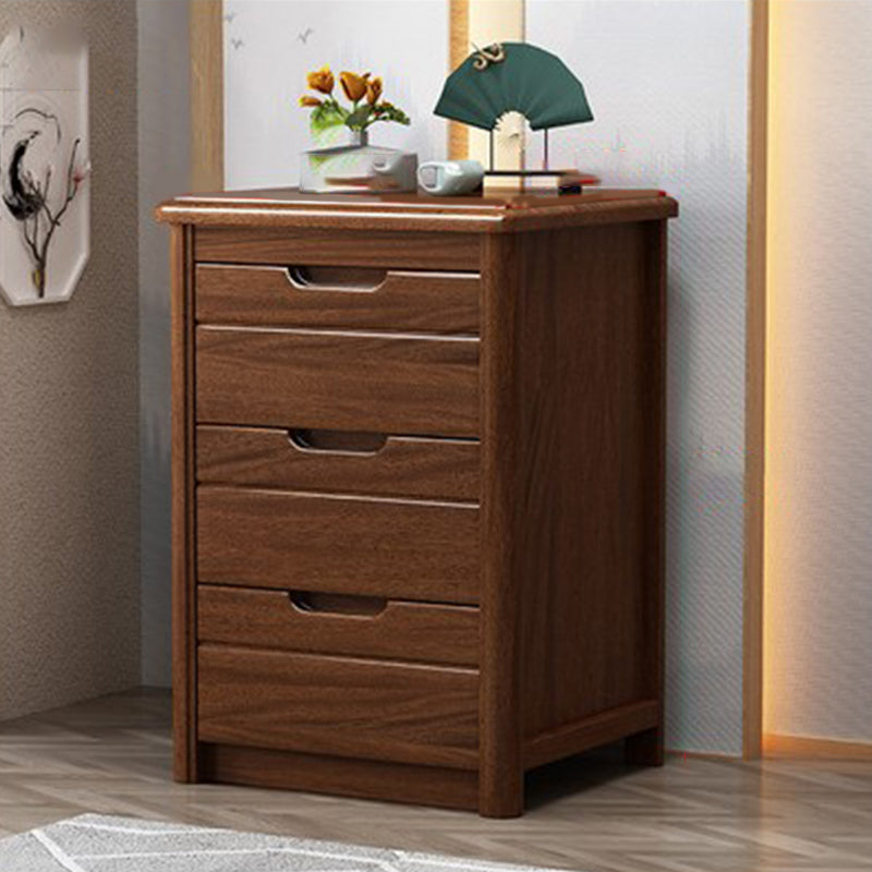 16" W Solid Wood Vertical Lingerie Chest Storage Chest Dresser with Drawers