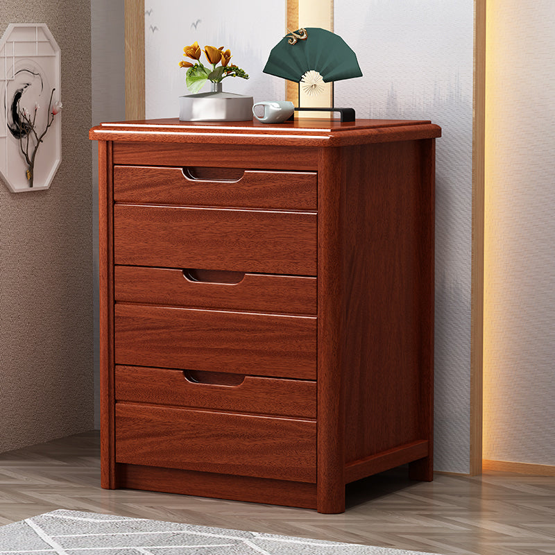 16" W Solid Wood Vertical Lingerie Chest Storage Chest Dresser with Drawers
