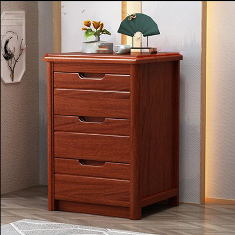 16" W Solid Wood Vertical Lingerie Chest Storage Chest Dresser with Drawers