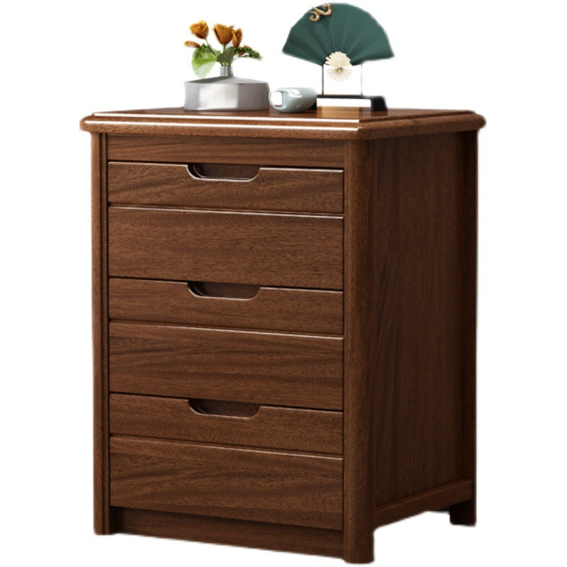 16" W Solid Wood Vertical Lingerie Chest Storage Chest Dresser with Drawers