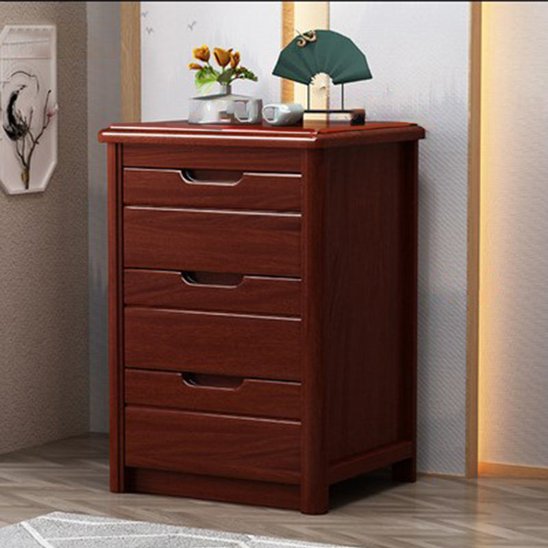 16" W Solid Wood Vertical Lingerie Chest Storage Chest Dresser with Drawers
