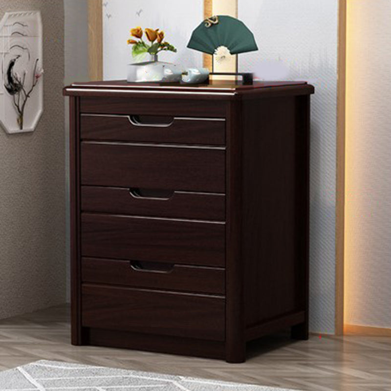 16" W Solid Wood Vertical Lingerie Chest Storage Chest Dresser with Drawers