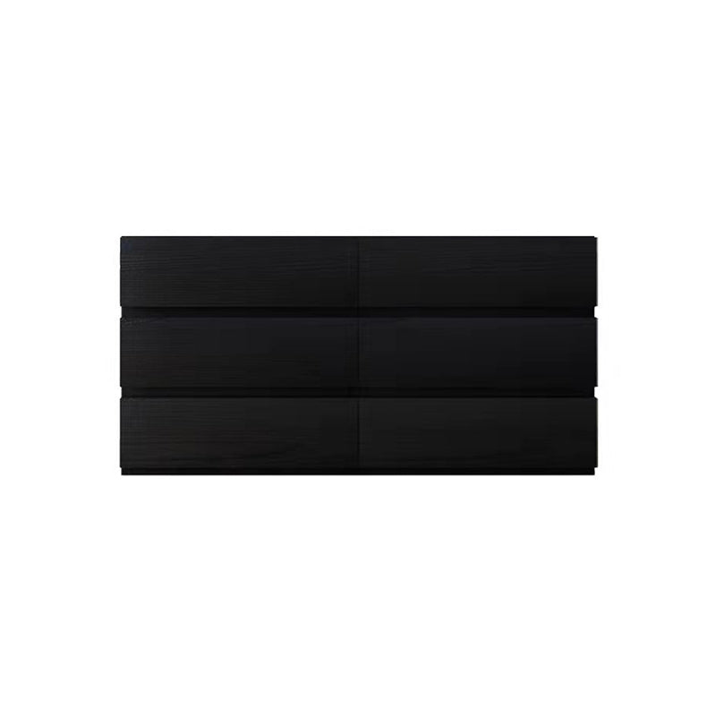White / Black Storage Chest 16" W Vertical Lingerie Chest for Bedroom