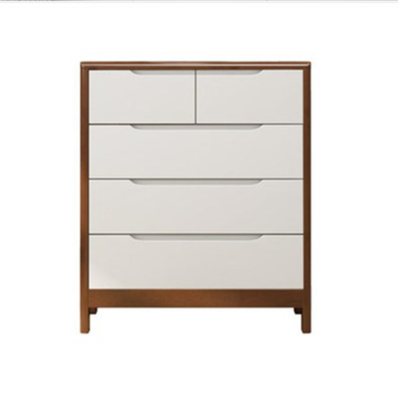16" W Storage Chest Solid Wood Storage Chest Dresser with Drawers