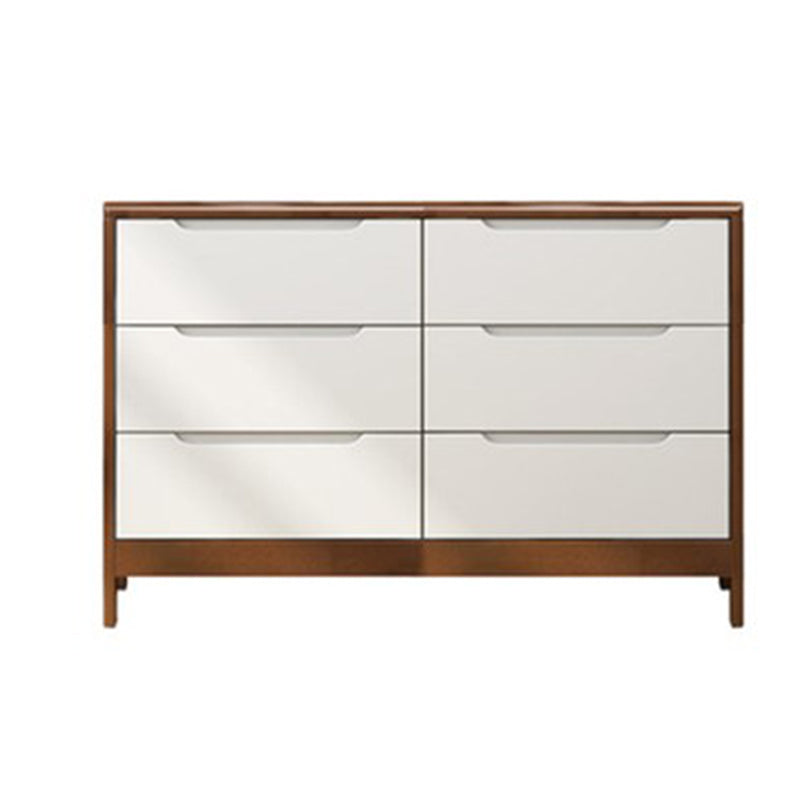 16" W Storage Chest Solid Wood Storage Chest Dresser with Drawers