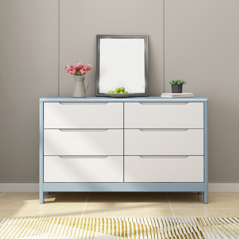 16" W Storage Chest Solid Wood Storage Chest Dresser with Drawers