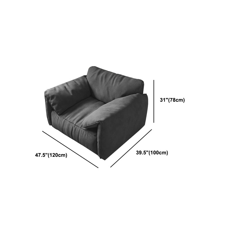 Modern Style Sofa Latex/sponge Cushion Filled with Pillow Back Sofa Bed